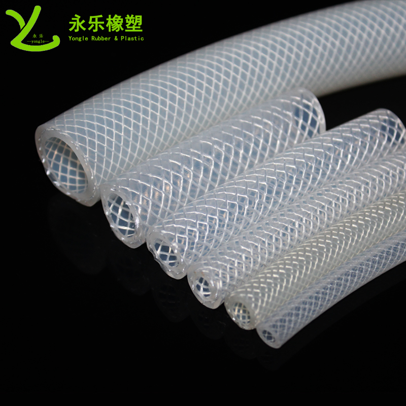 復(fù)合編織硅膠管，制氧機(jī)編織硅膠管，鉑金編織硅膠管