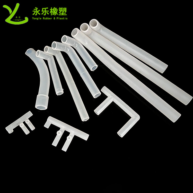 醫(yī)用硅膠彎管，模壓硅膠彎管，血氧儀硅膠彎管