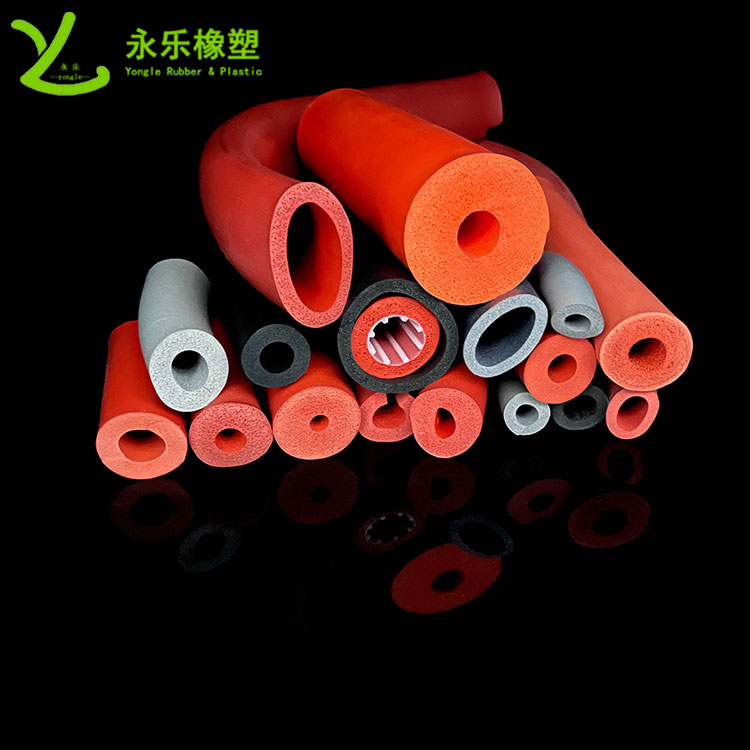 擠出發(fā)泡硅膠管，耐高溫發(fā)泡硅膠管，耐老化發(fā)泡硅膠管