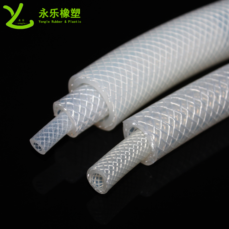 復(fù)合編織硅膠管，制氧機(jī)編織硅膠管，鉑金編織硅膠管