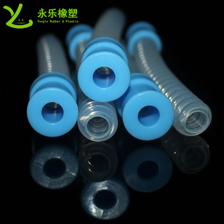 呼吸機(jī)硅膠波紋管，醫(yī)用硅膠波紋管，無氣味硅膠波紋管