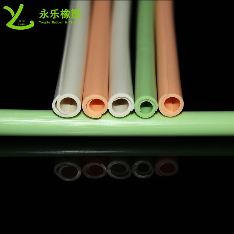 硅膠吸管，擠出異形硅膠吸管，食品級硅膠吸管