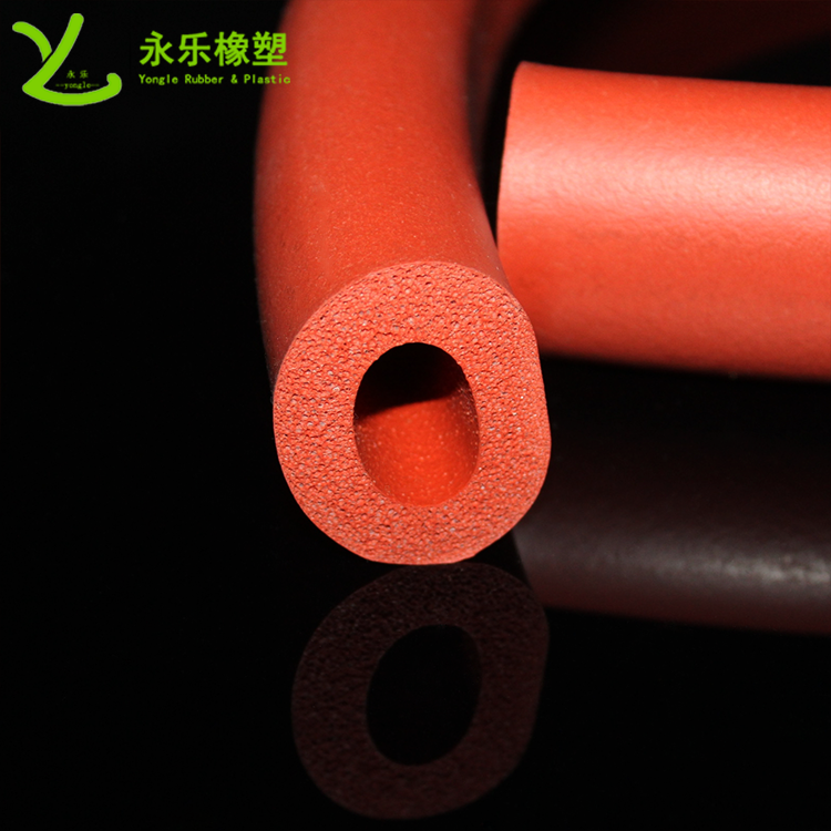 發(fā)泡硅膠管，耐高溫發(fā)泡硅膠管，阻燃硅膠發(fā)泡管，硅膠發(fā)泡管