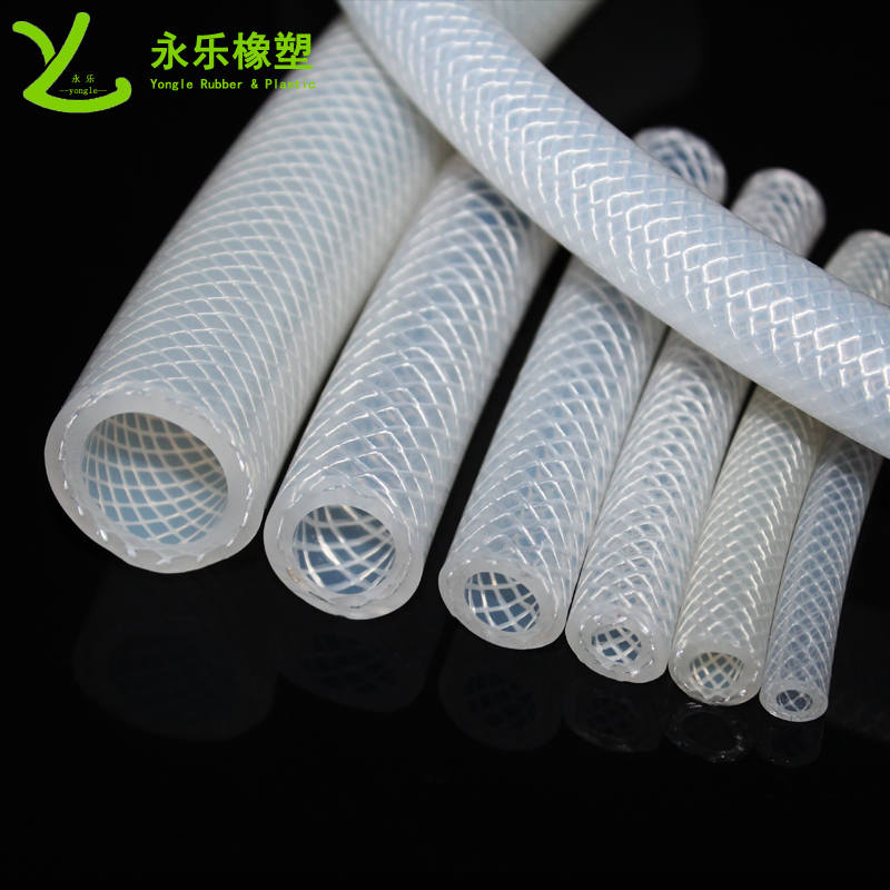 復(fù)合編織硅膠管，制氧機(jī)編織硅膠管，鉑金編織硅膠管