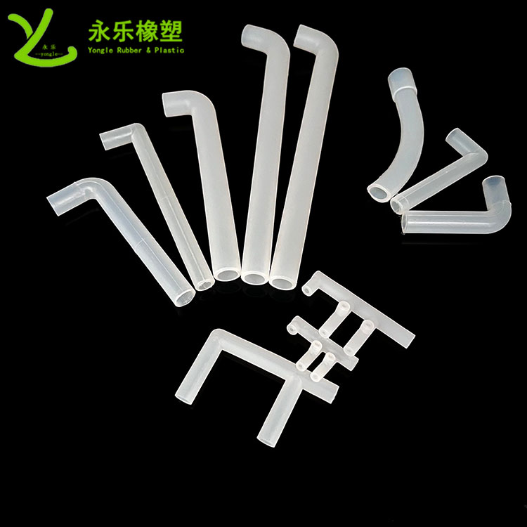醫(yī)用硅膠彎管，模壓硅膠彎管，血氧儀硅膠彎管