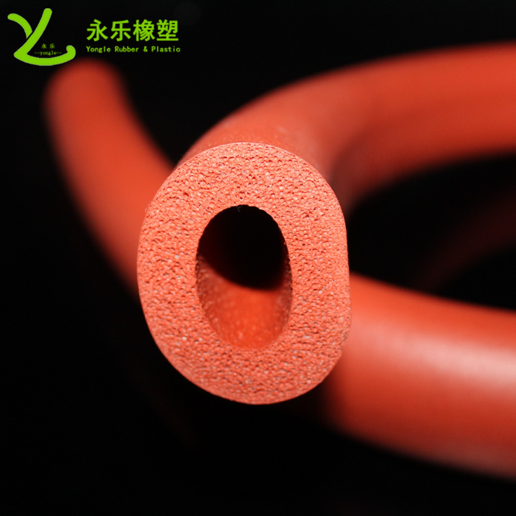 發(fā)泡硅膠管，耐高溫發(fā)泡硅膠管，阻燃硅膠發(fā)泡管，硅膠發(fā)泡管