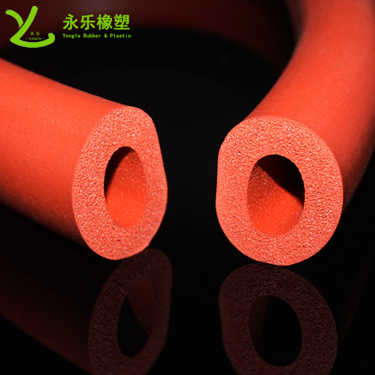 發(fā)泡硅膠管，耐高溫發(fā)泡硅膠管，阻燃硅膠發(fā)泡管，硅膠發(fā)泡管