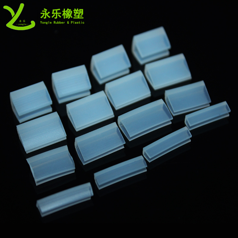 路燈硅膠U形密封條，燈具U形硅膠包邊條，U形燈具防水密封條